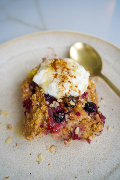 Berry Dream Baked Oats