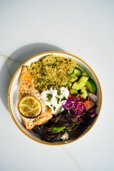 Glow Getter Salmon Bowl
